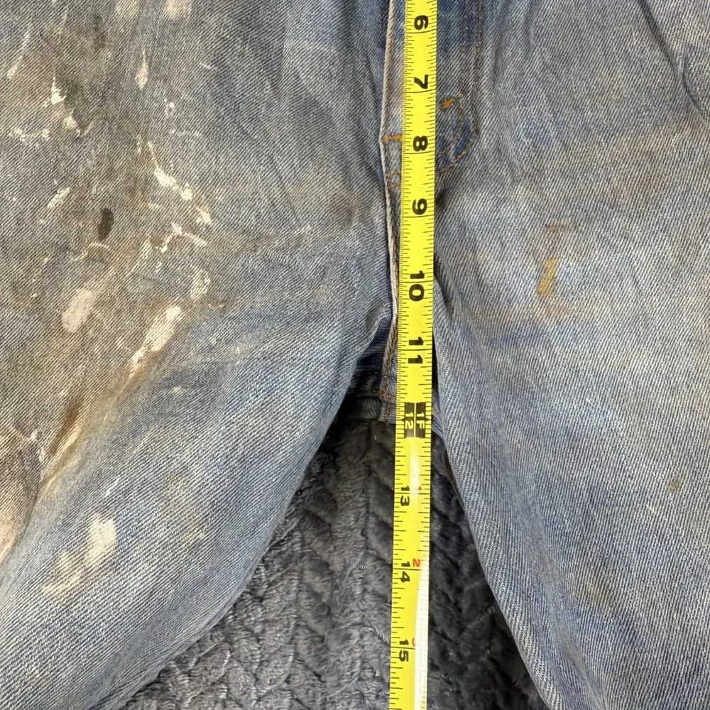 VTG Levis 581 Regular Straight Fit Red Tab‎ Denim Jeans W34 L36